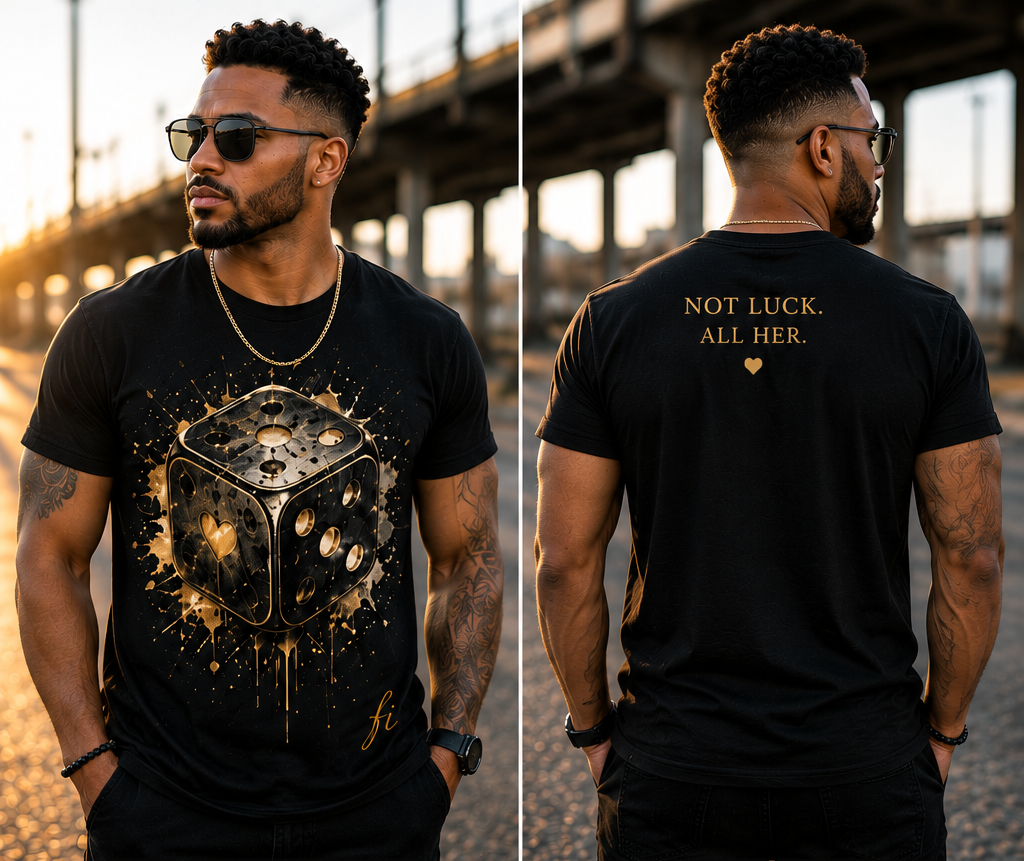 Not Luck. | Men’s Premium Graphic Hoodie | T-Shirt & Hoodie