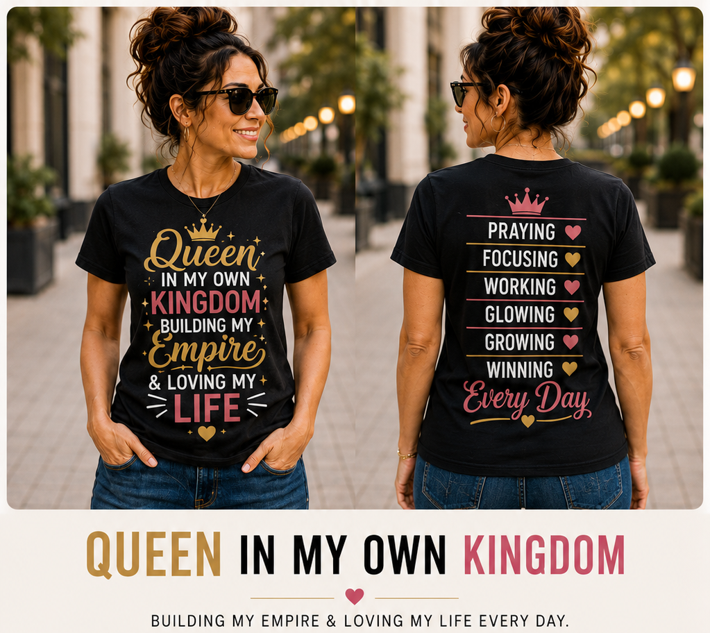 Queen in My Own Kingdom Women's Graphic T-Shirt & Hoodie