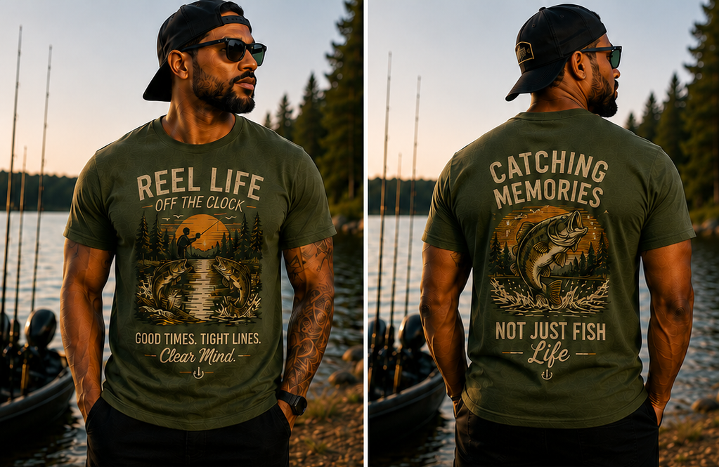 Reel Life. Off the Clock. | T-Shirt & Hoodie