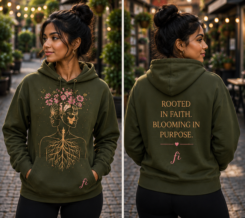 Rooted in Faith | Women’s Graphic T-Shirt & Hoodie