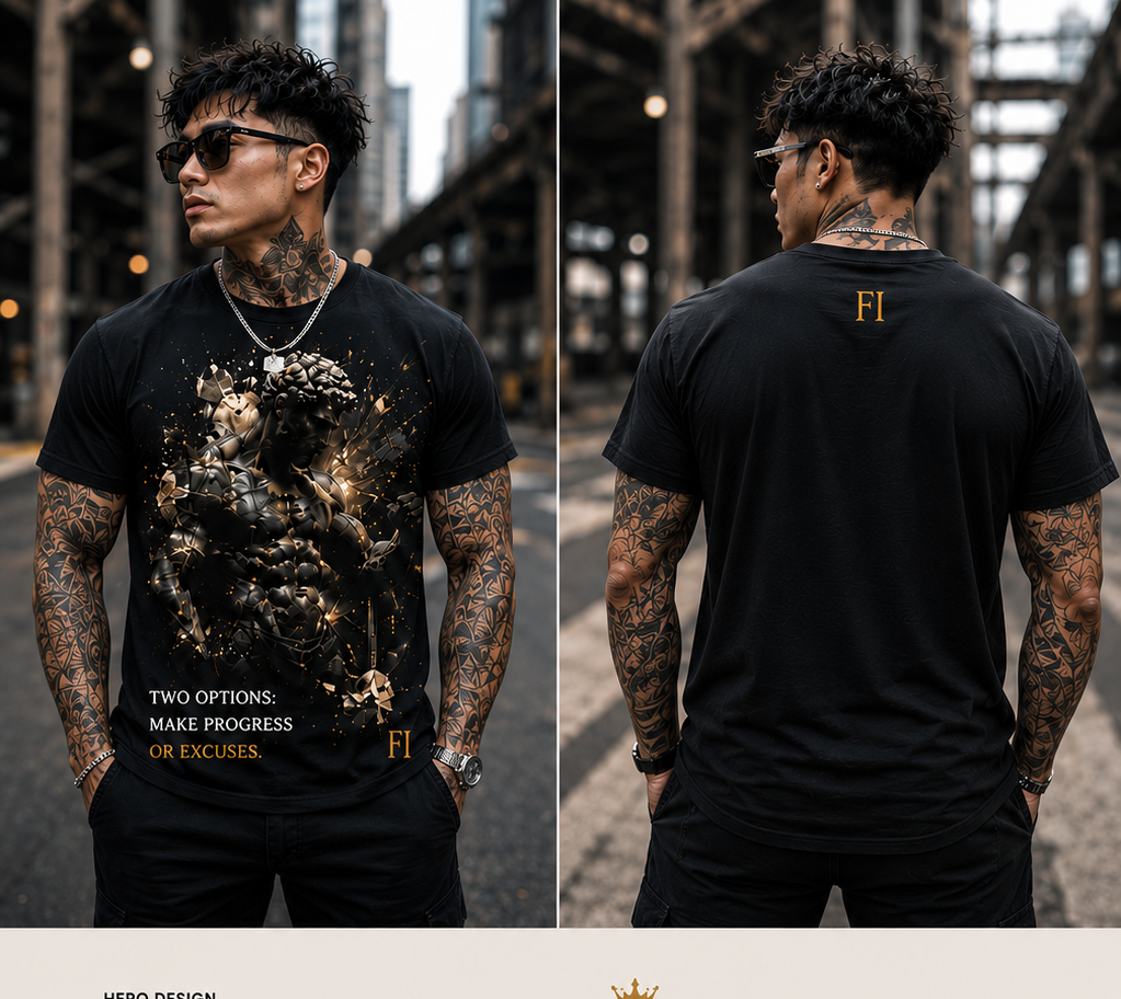 Stronger Every Day | Men’s Premium Graphic Hoodie | T-Shirt & Hoodie