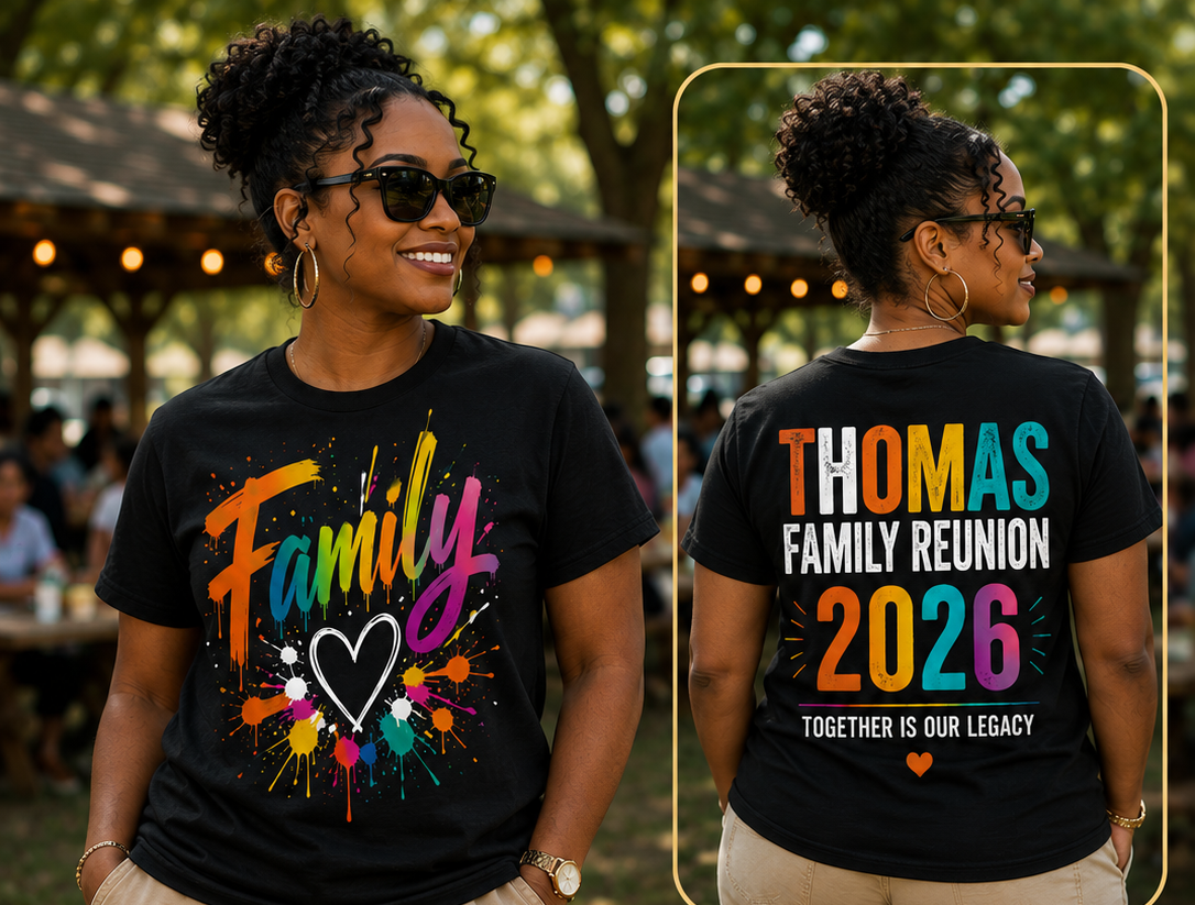 Together Is Our Legacy | Custom Family Reunion Shirt | T-Shirt & Hoodie