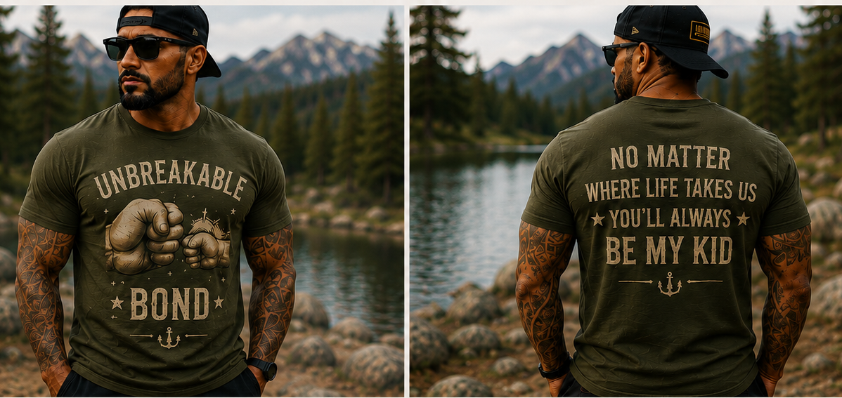 Unbreakable Bond | Premium Father's Graphic T-Shirt & Hoodie