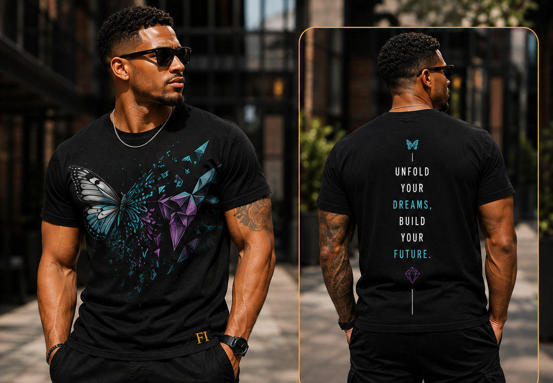 Unfold Your Dreams | Premium Unisex Graphic Tee | T-Shirt & Hoodie