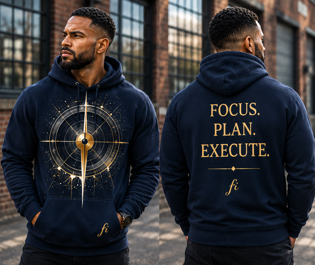 Focus. Plan. Execute. | Men’s Premium Graphic Hoodie | T-Shirt & Hoodie